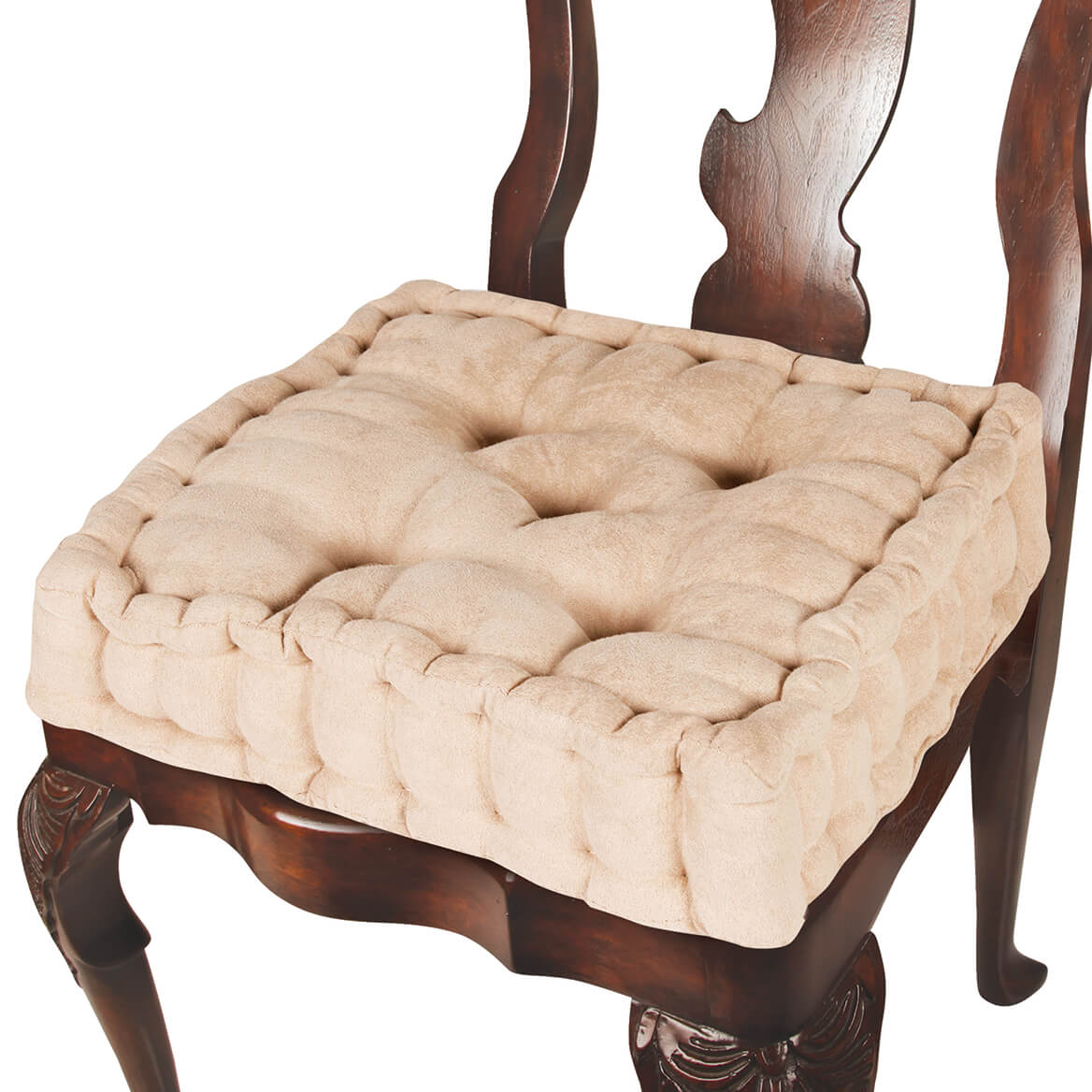 tufted booster cushion