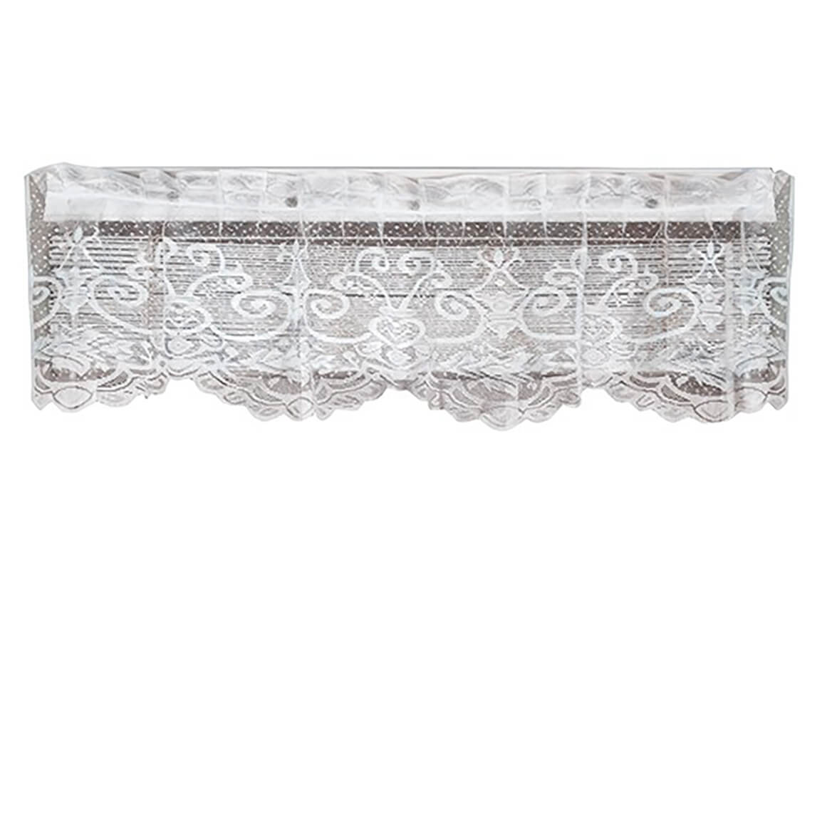 Floral Lace Valance