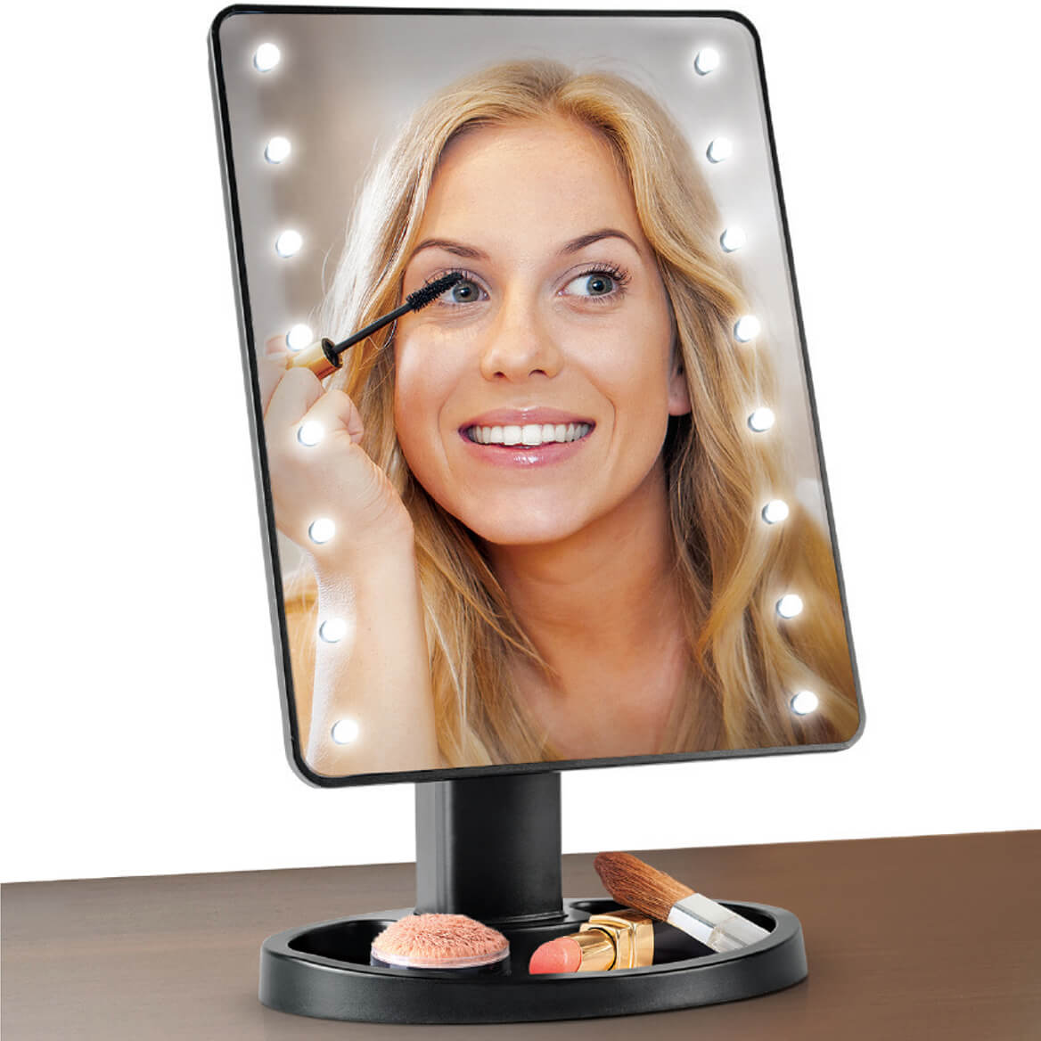 LightUp Makeup Mirror with 10X Magnifier