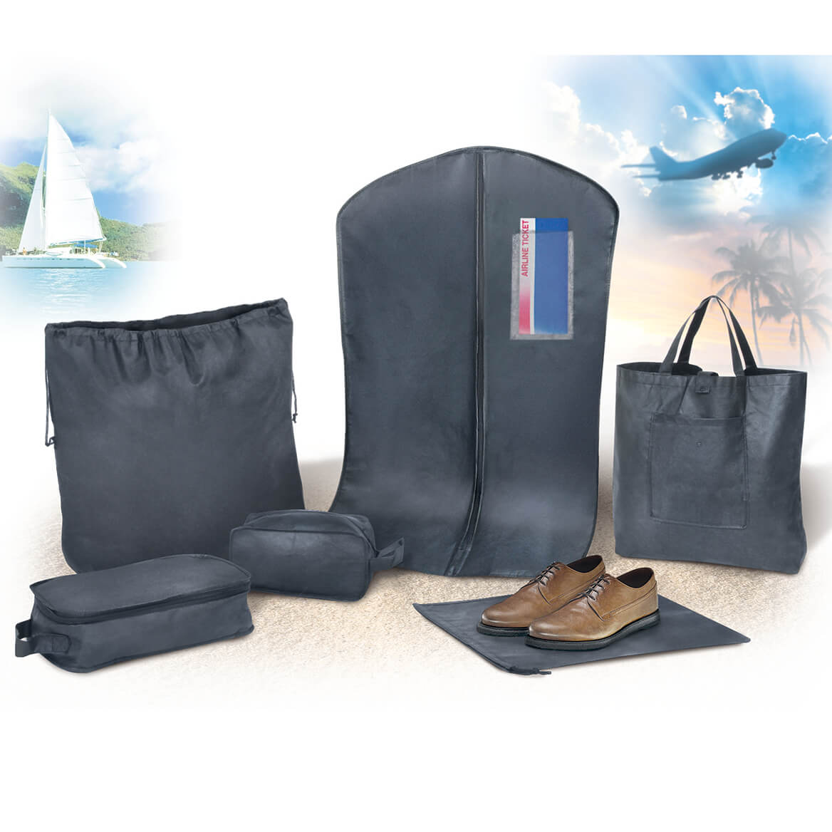 6 in 1 Travel Bag Set