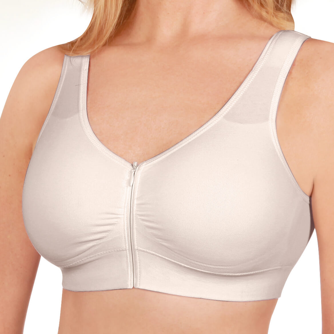 Therapeutic Zip Front Bra Memory Foam Bra Dream Products