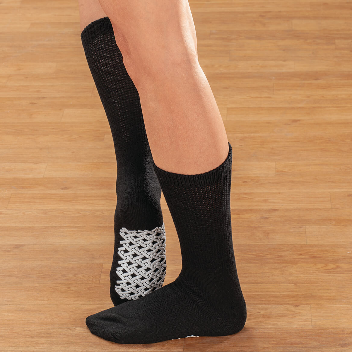 Silver Steps Diabetic Gripper Socks, 2 Pairs Dream Products