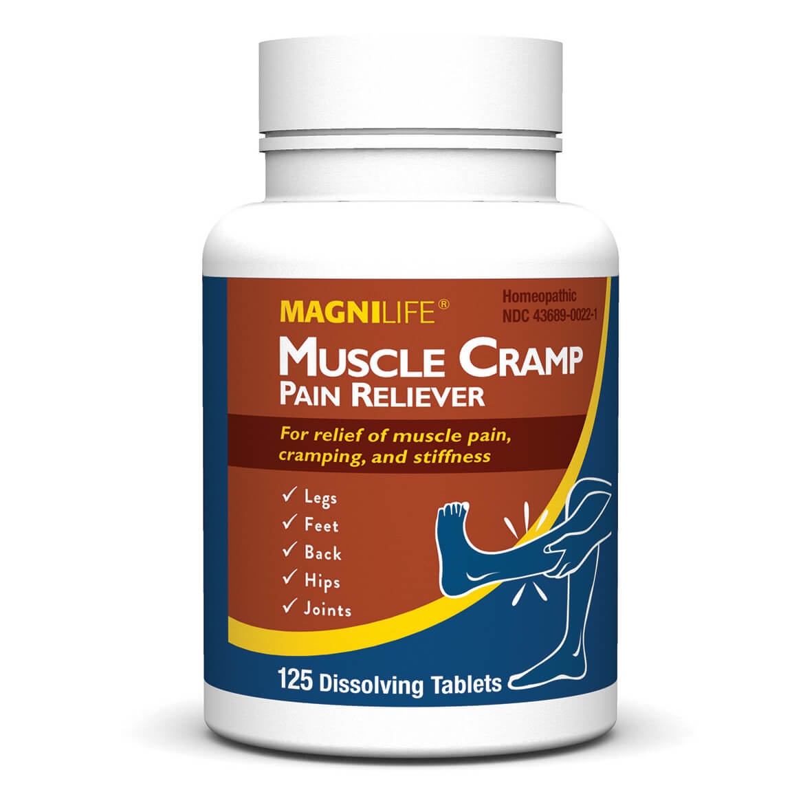MagniLife® Muscle Cramp Pain Reliever Dissolving Tablets