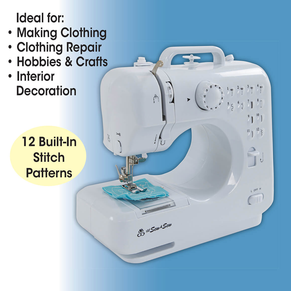 12 Stitch Table Top Sewing Machine