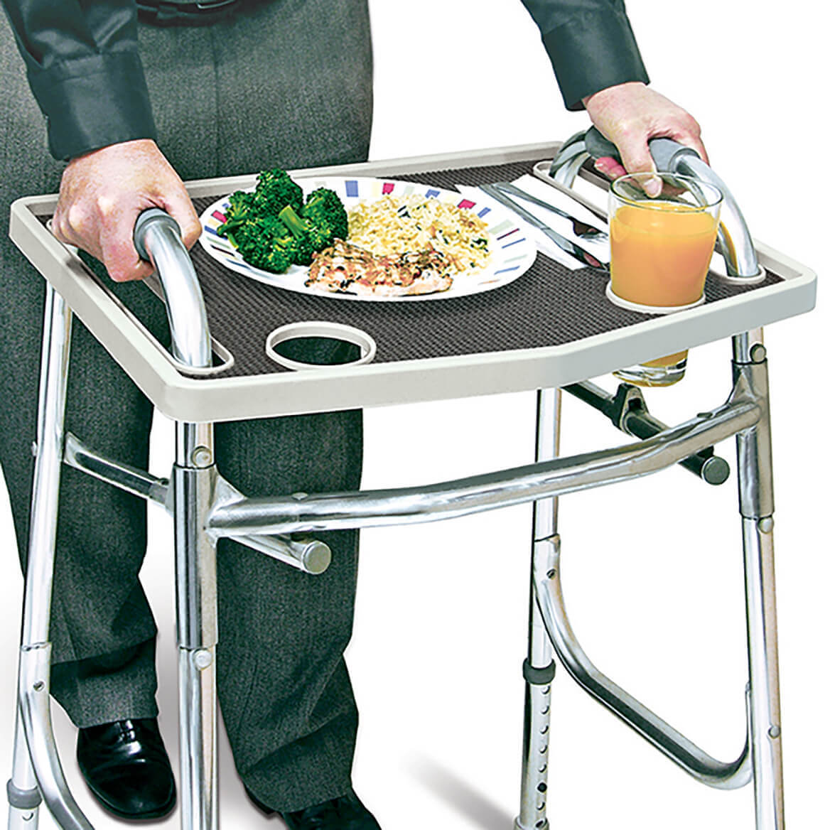 Walker Tray with Grip