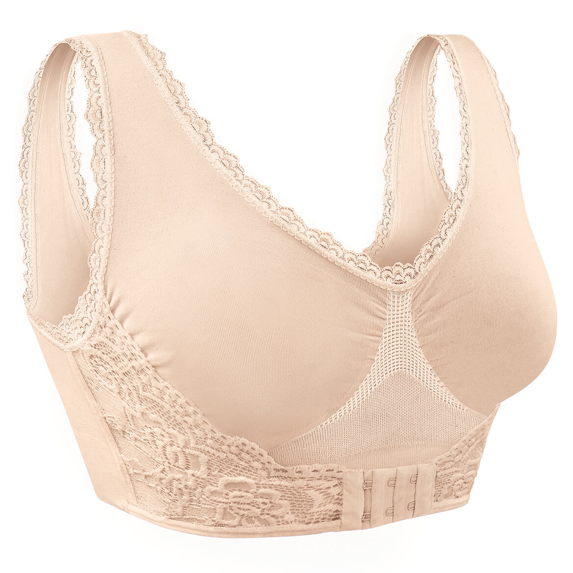 Lovely Lace Front Hook Bra - Picture 6 of 13