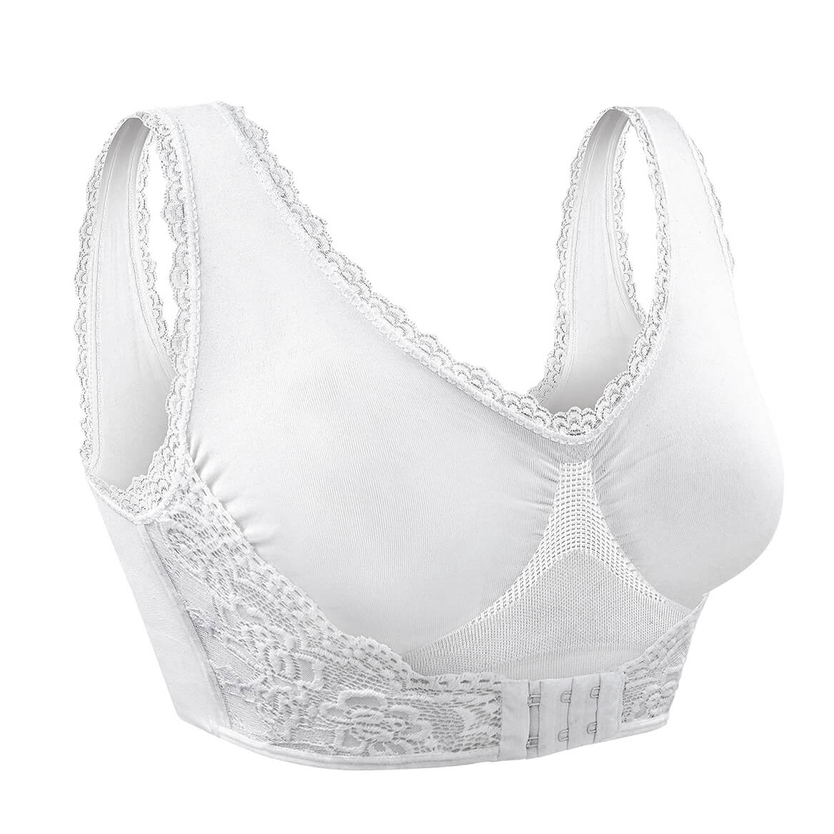 Lovely Lace Front Hook Bra - Picture 10 of 13